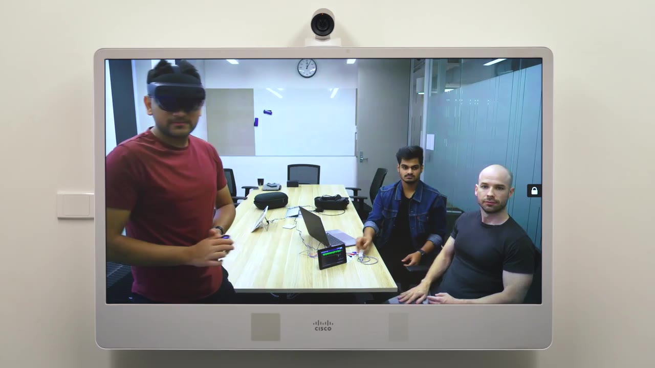 Cisco's film about the project, A university, a network, and three brilliant students, 2 minutes 32 seconds
