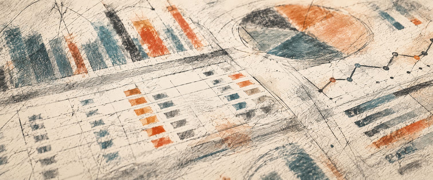 Close-up of a printed financial table with share prices and dividend figures